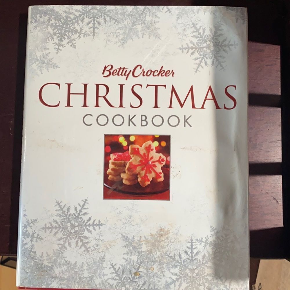 Betty Crocker's Christmas Cookbook Hard Cover Vintage Holiday Book